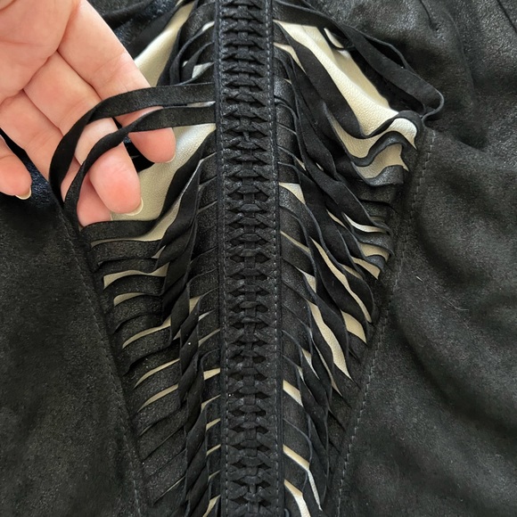 Grai Cocktail Dress Size Medium  Back Zipper Cuir  Cocktail Dress - Picture 10 of 13